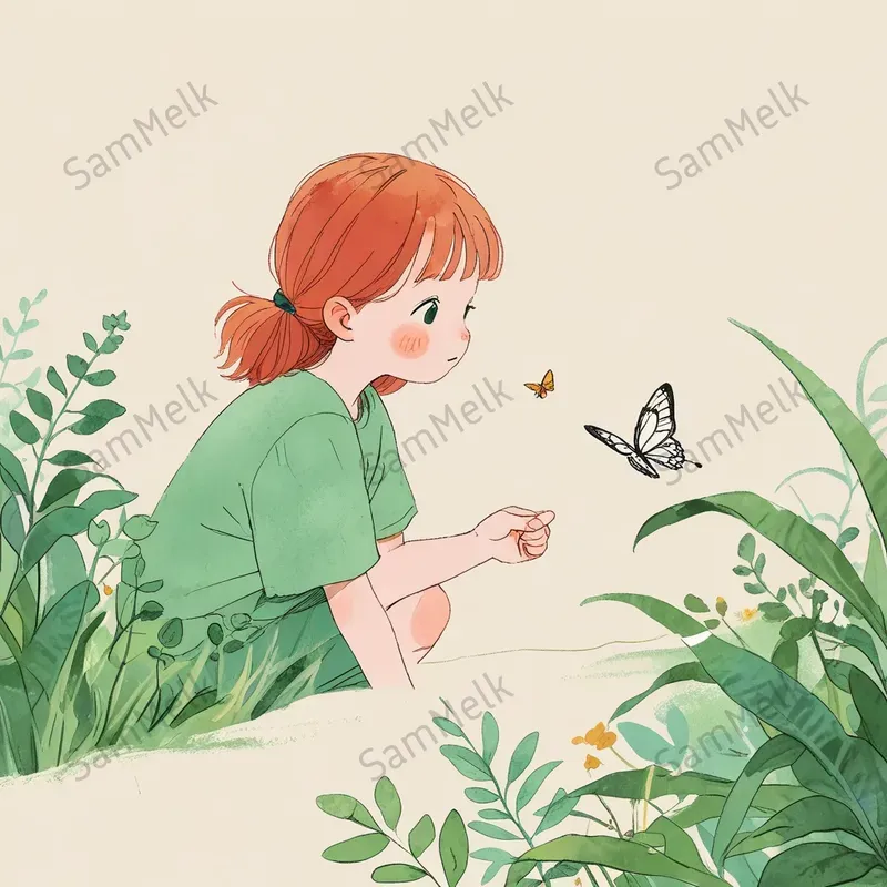 Charmingly Simple Whimsy Cartoons