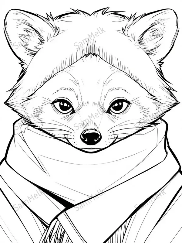Colouring Pages Bold Characters