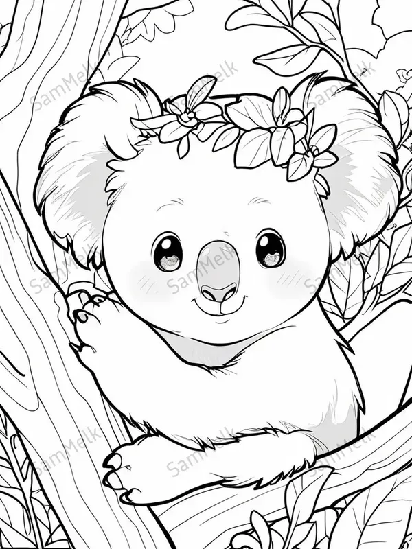 Colouring Pages Bold Characters