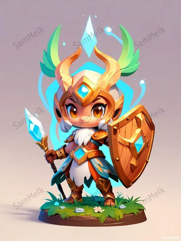 Charming 3D Fantasy Characters