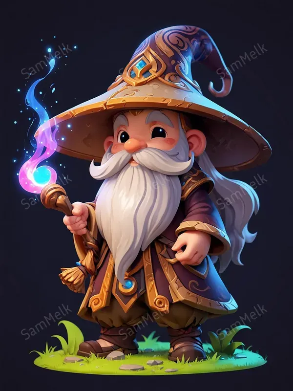 Charming 3D Fantasy Characters