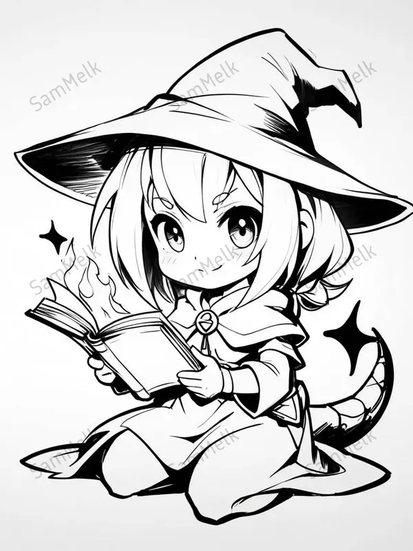 Bold Line Art For Creative Colorings