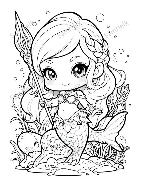 Bold Line Art For Creative Colorings