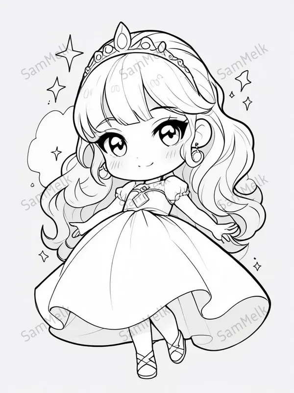 Bold Line Art For Creative Colorings