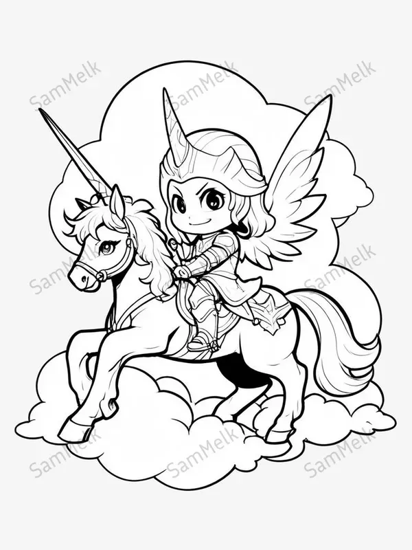 Bold Line Art For Creative Colorings