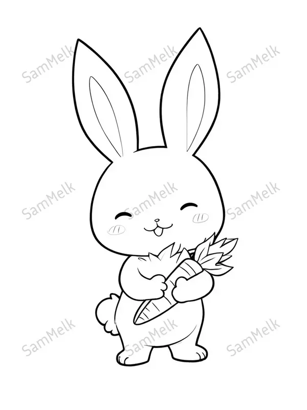 Whimsical Coloring Book Animal Portraits