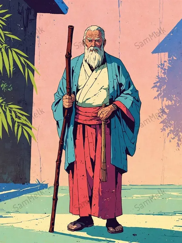 Vintage Anime Fullbody Character Designs