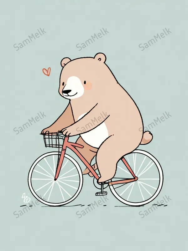 Playful Childlike Cartoon Illustrations