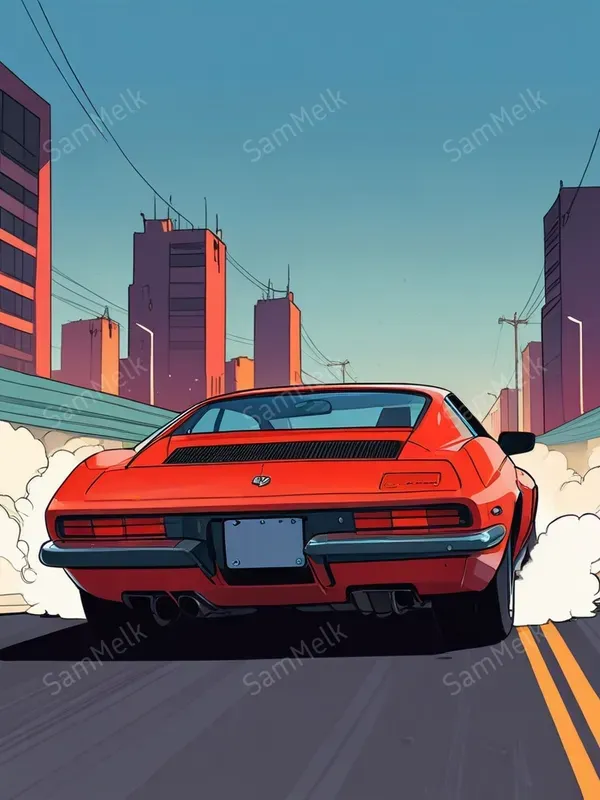 Vivid Comic Book Style Illustrations