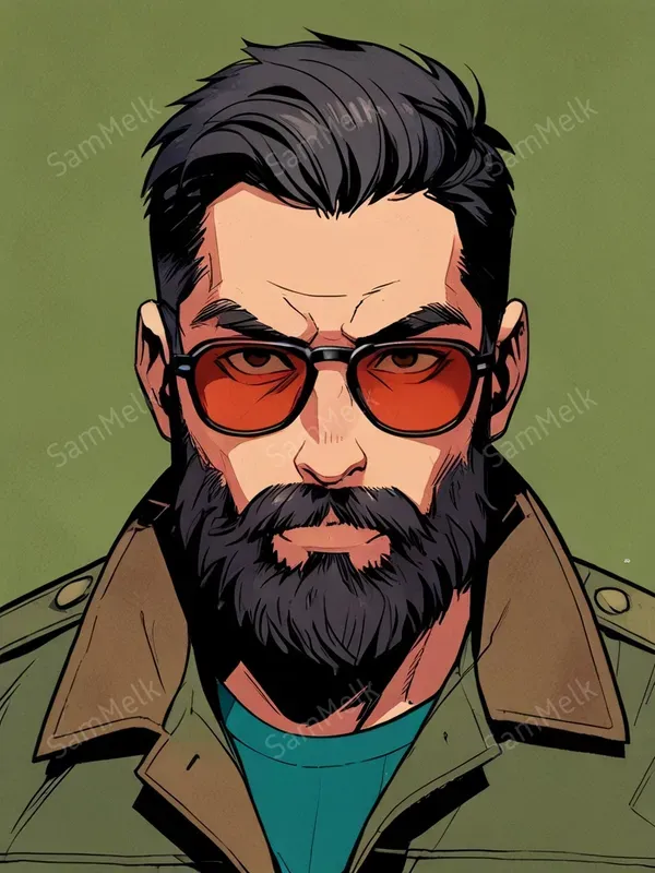 Vivid Comic Book Style Illustrations