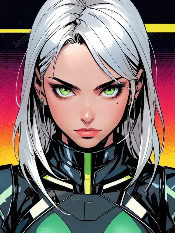 Vivid Comic Book Style Illustrations