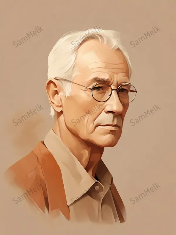 Minimalist Portrait Art Style