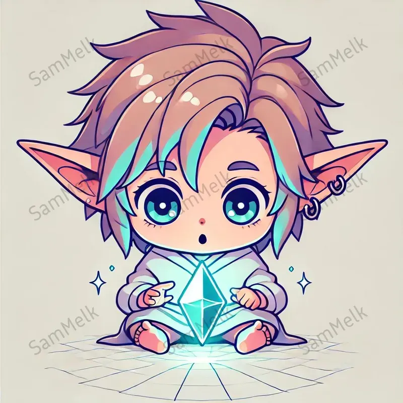 Cute Chibi Fantasy Characters
