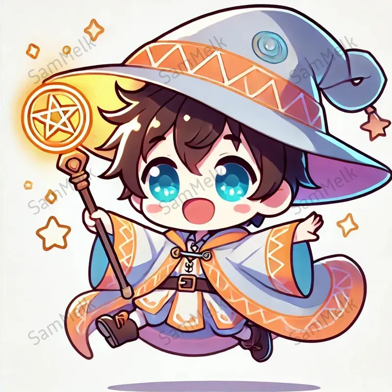 Cute Chibi Fantasy Characters