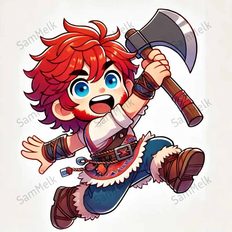Cute Chibi Fantasy Characters