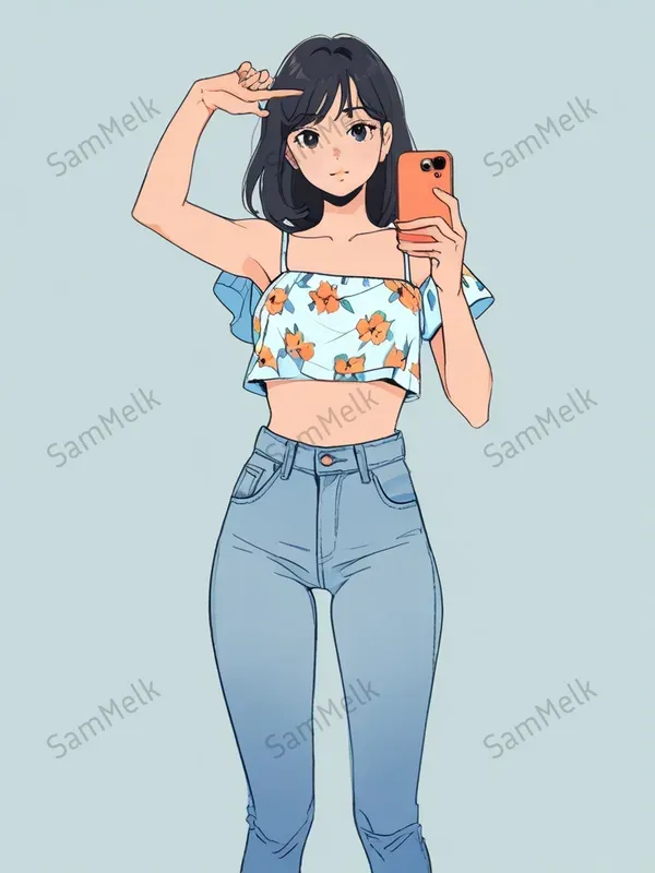 Anime Character Art Style