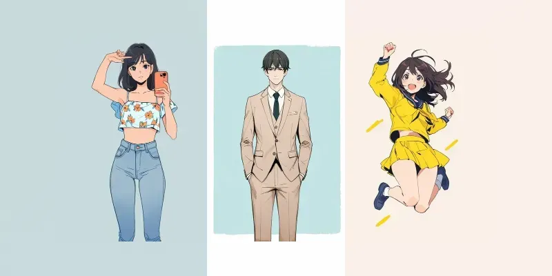 Anime Character Art Style generated by undefined