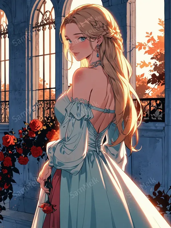 Fantasy Manhwa Characters Art