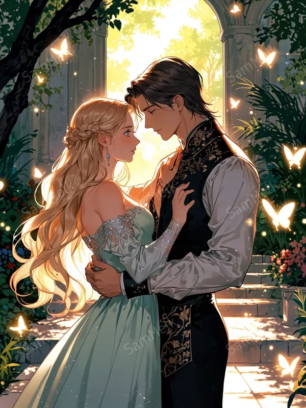 Fantasy Manhwa Characters Art