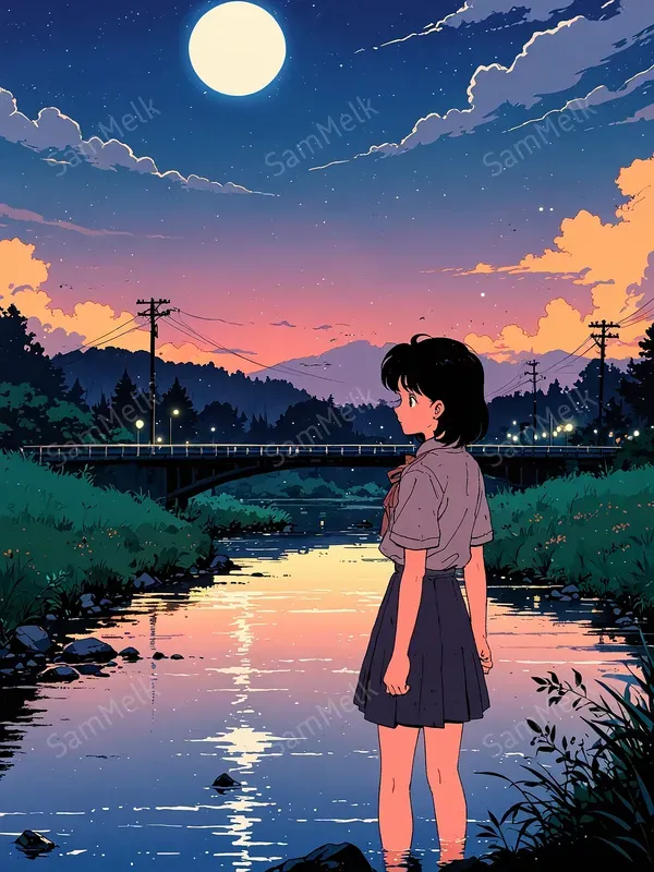 80s Animeinspired Scenes