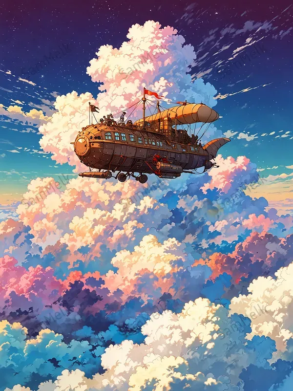 80s Animeinspired Scenes