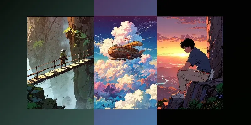 80s Animeinspired Scenes generated by undefined