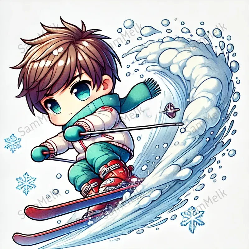 Anime Chibi Action Scenes