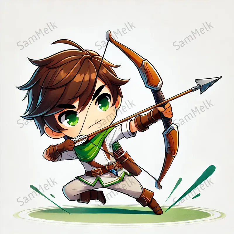 Anime Chibi Action Scenes