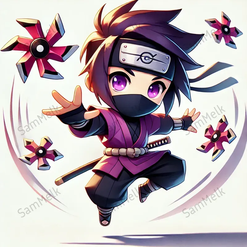 Anime Chibi Action Scenes