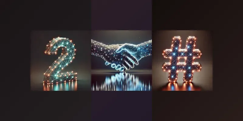 Futuristic 3D Wireframe Glow Art generated by undefined