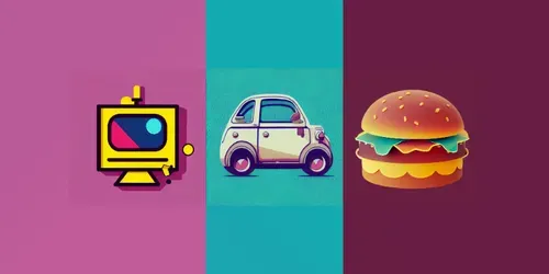 3d Icons generated by midjourney