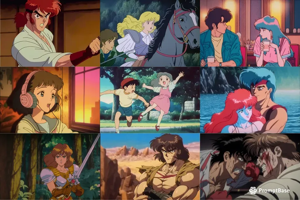 Classic Anime Shots