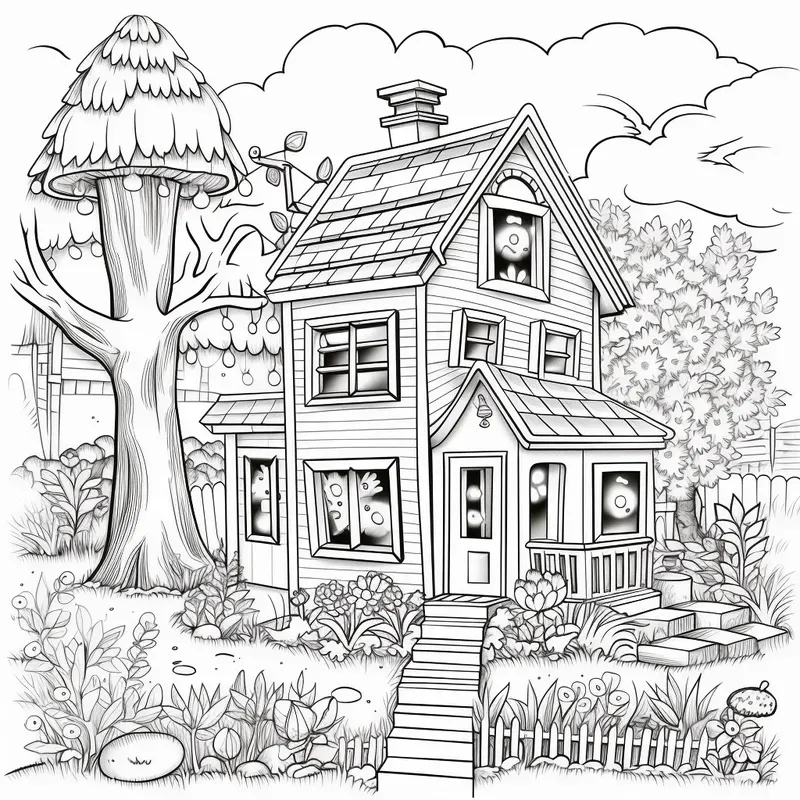Coloring Book Illustrations For Kids