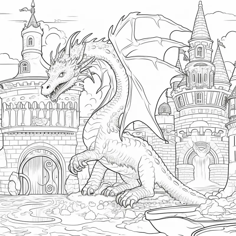 Coloring Book Illustrations For Kids