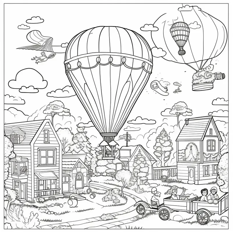 Coloring Book Illustrations For Kids
