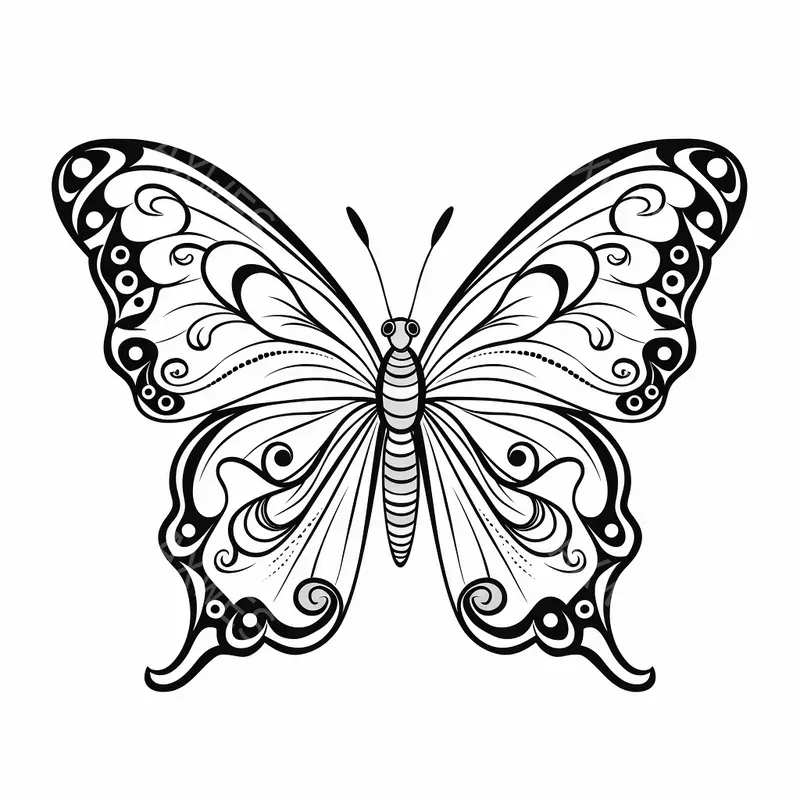 Very Simple Coloring Pages