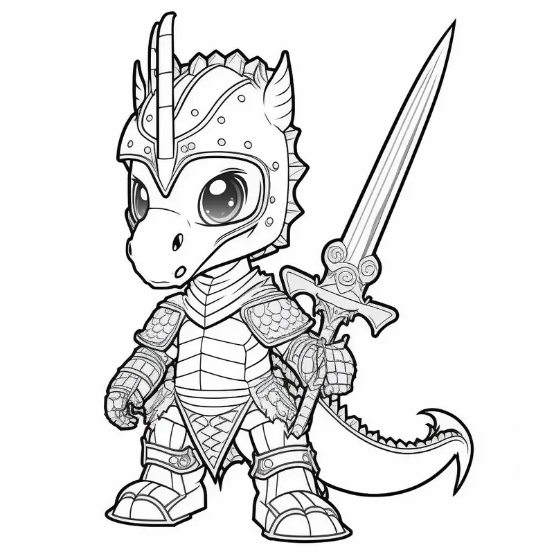 Chibi Characters Coloring Pages