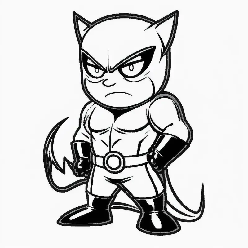Chibi Characters Coloring Pages