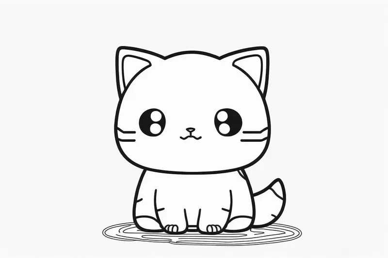 Cute Animals Coloring Book