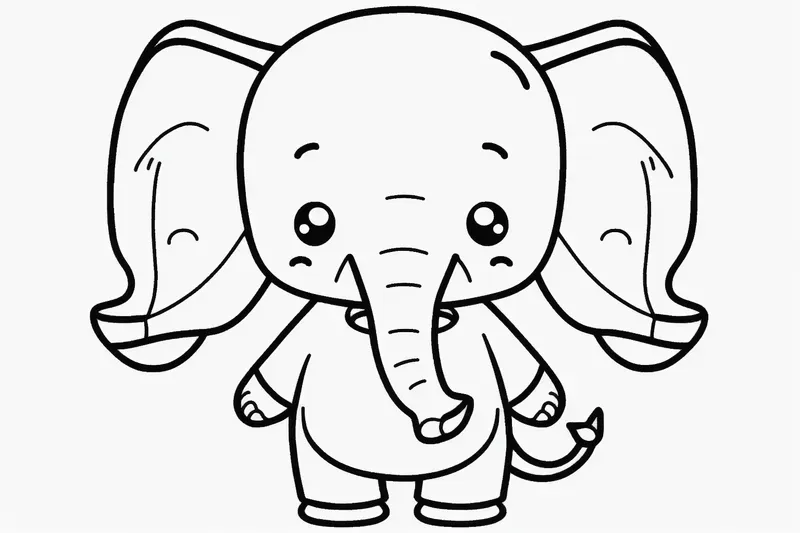 Cute Animals Coloring Book