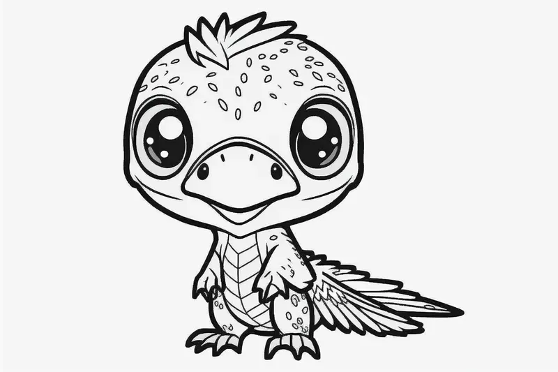 Cute Animals Coloring Book