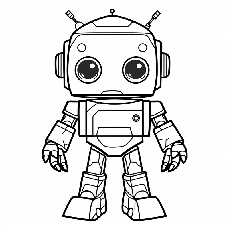Chibi Characters Coloring Pages