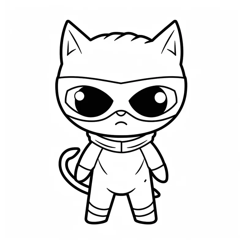 Chibi Characters Coloring Pages