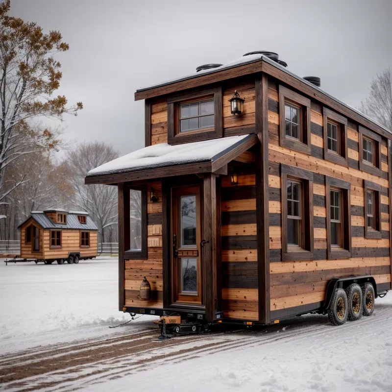 Tiny House Interior And Exterior