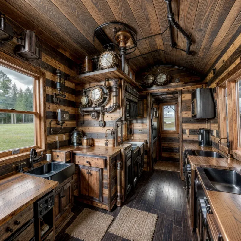 Tiny House Interior And Exterior