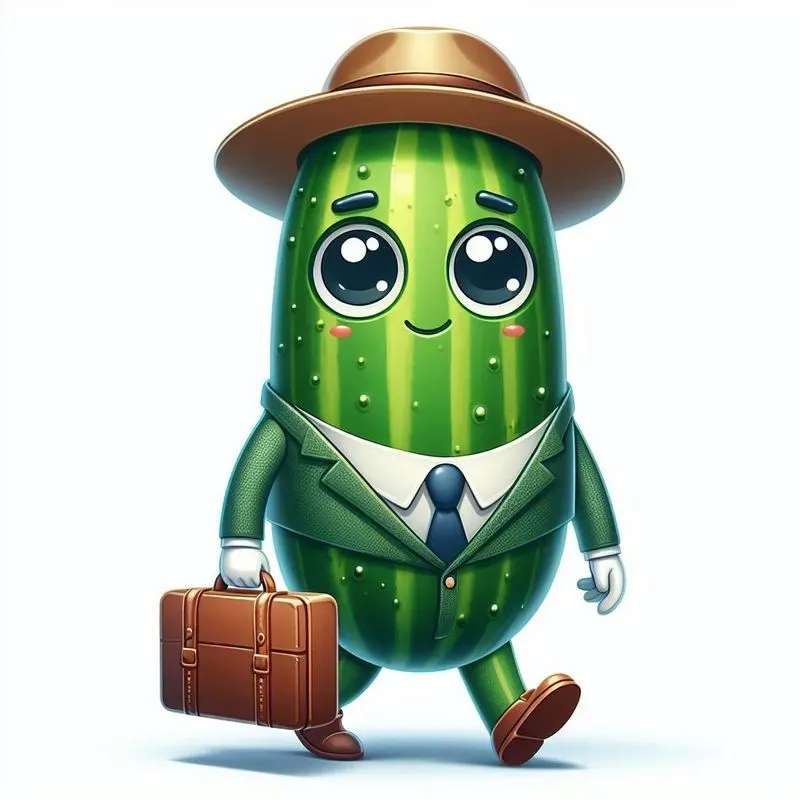 Funny Fruit Vegetable Illustrations