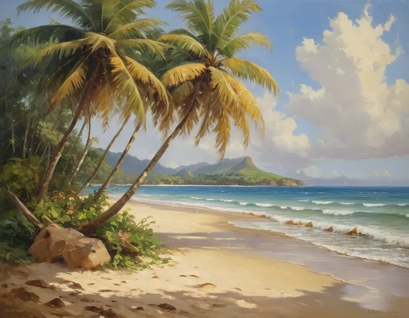 Scenic Tropical Paintings