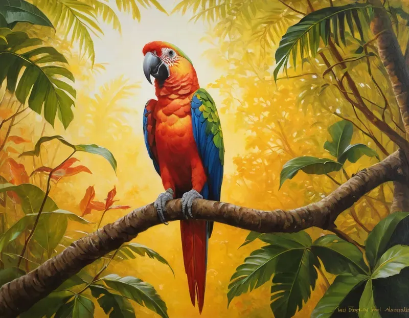Scenic Tropical Paintings