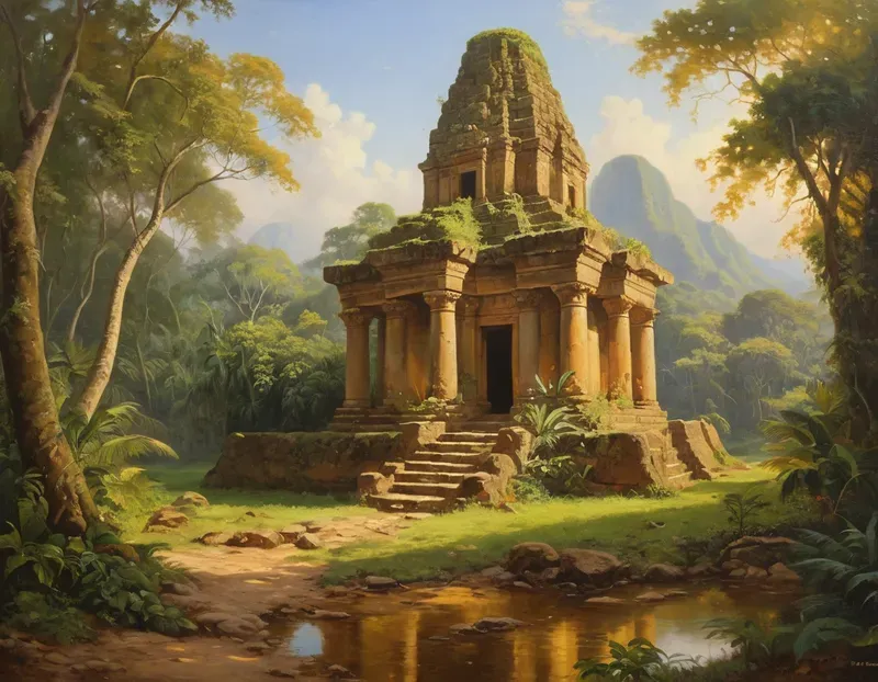 Scenic Tropical Paintings