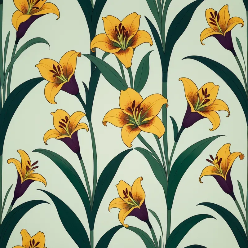 Floral Seamless Patterns